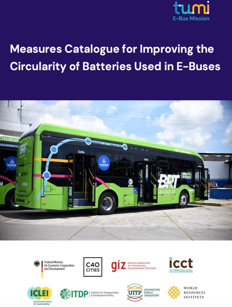 Measures Catalogue for Improving the Circularity of Batteries Used in E-Buses